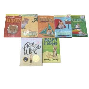 Humphrey the Hamster~Ralph S. Mouse~Flora & Ulysses (Squirrel)~Lot of 7 Books